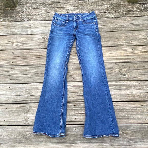 SOLD 💲American Eagle Outfitters Jeans Super Stretch boot cut - Picture 2 of 13